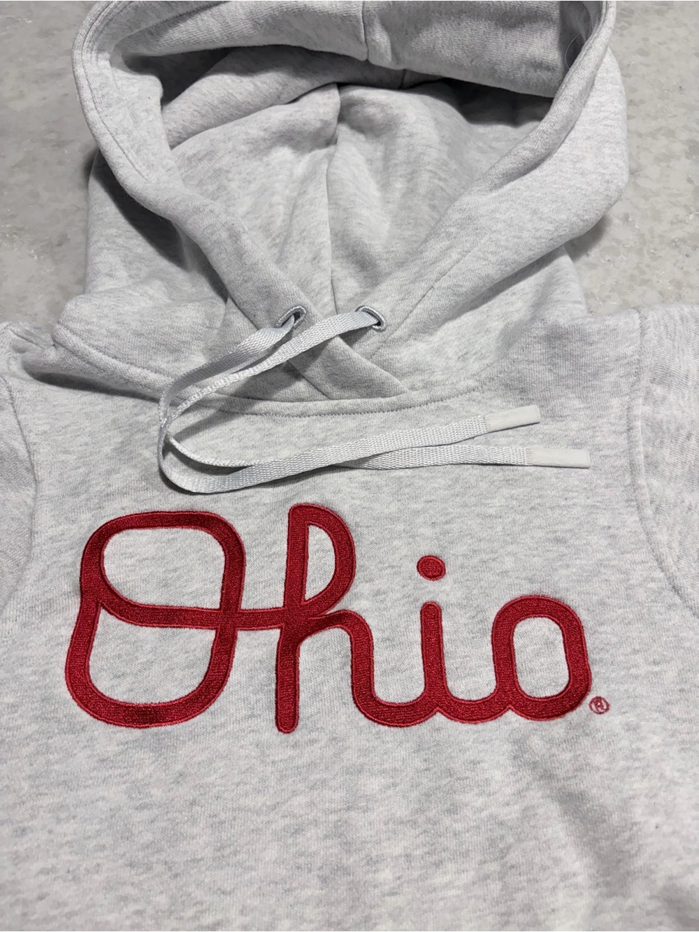 Lululemon Ohio State Buckeyes Hoodie Sweatshirt - Gray / Size  6 - Picture 2 of 5